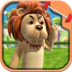 talking lion android application logo